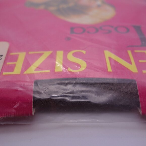 Vintage La Tosca Queen Size Reinforced Toe X LARGE 200-260 lbs. Taupe Panty Hose - Picture 16 of 16